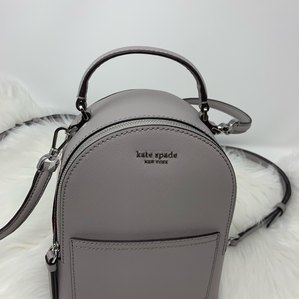 Mini convertible backpack taupe Cameron Kate spade - Picture 2 of 8